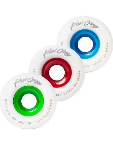 BLOOD ORANGE MORGAN 70mm 82a ロンスケ BLOOD ORANGE MORGAN PRO BLACK 70MM 82A WHEELS - Gördeszka