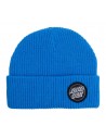 SANTA CRUZ Outline Dot Beanie - Blau