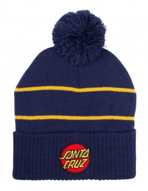 SANTA CRUZ Bonnet Dot Stripe - Dark Navy / Mustard