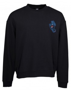 SANTA CRUZ Void Hand Crew Sweatshirt - Noir