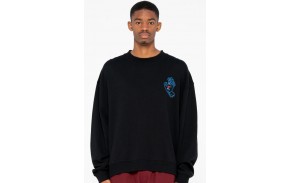 SANTA CRUZ Void Hand Crew Sweatshirt - Noir