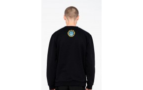 SANTA CRUZ SW Logo Mash Crew Sweatshirt - Noir porté