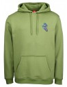 SANTA CRUZ Growth Hand Hood - Verde Eneldo - Sudadera con capucha