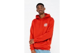 SANTA CRUZ Sweat à capuche Ermsy Twisted Hand Hood - Ketchup