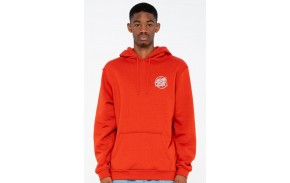 SANTA CRUZ Sweat à capuche Ermsy Twisted Hand Hood - Ketchup (homme)