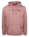 SANTA CRUZ Sweat à capuche Opus Dot Stripe Hood - Washed Grape