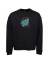 SANTA CRUZ Empty Moon Dot Crew Sweatshirt - Black