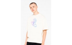 SANTA CRUZ T-Shirt Outline Fade Hand - Off White