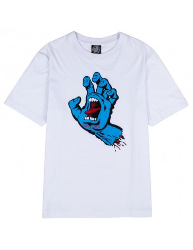 SANTA CRUZ T-shirt Screaming Hand - Femmes - Blanc