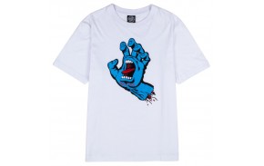 SANTA CRUZ T-shirt Screaming Hand - Femmes - Blanc