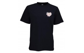 SANTA CRUZ T-shirt Heart Dot Check - Femmes - Noir