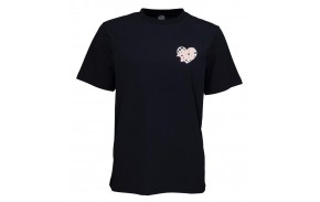 SANTA CRUZ T-shirt Heart Dot Check - Femmes - Noir