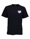 SANTA CRUZ T-Shirt Heart Dot Check - Damen - Schwarz