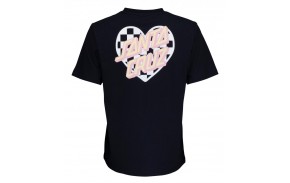 SANTA CRUZ T-shirt Heart Dot Check - Femmes - Noir (dos)