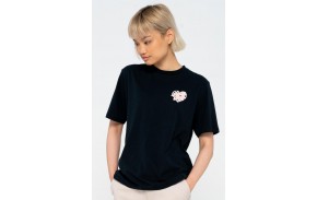 SANTA CRUZ T-shirt Heart Dot Check - Femmes - Noir (femmes)