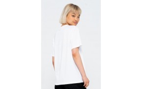 SANTA CRUZ T-shirt Checkerbloom Strip - Femmes - Blanc (dos)