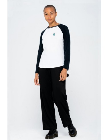 SANTA CRUZ T-shirt à manches longues Mini Hand Baseball - Femmes - Blanc
