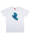 SANTA CRUZ Maglietta giovanile Screaming Hand - Bianco