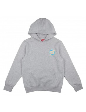 SANTA CRUZ Sweat à capuche Youth Roskopp Frame Hand Enfants - Heather Grey