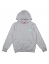 SANTA CRUZ - Felpa con cappuccio a mano Roskopp Frame per bambini - Grigio scuro