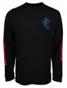 SANTA CRUZ Maglietta a maniche lunghe Void Hand - Nero
