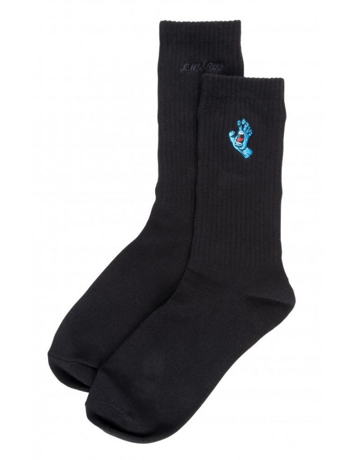 SANTA CRUZ Chaussettes Screaming Mini Hand - Noir