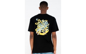 SANTA CRUZ Ermsy Twisted Hand - Noir - T-shirt