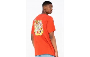 SANTA CRUZ T-shirt Ermsy Twisted Hand - Ketchup (homme)