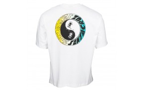 SANTA CRUZ T-shirt Scream Ying Yang Ring - Blanc (dos)