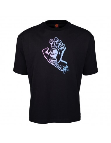 SANTA CRUZ T-shirt Outline Fade Hand - Noir (dos)