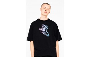 SANTA CRUZ T-shirt Outline Fade Hand - Noir (homme)