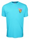 SANTA CRUZ Camiseta Bullet Riot - Cyan