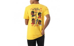 VANS Mikey February T-shirt - Jaune (dos)