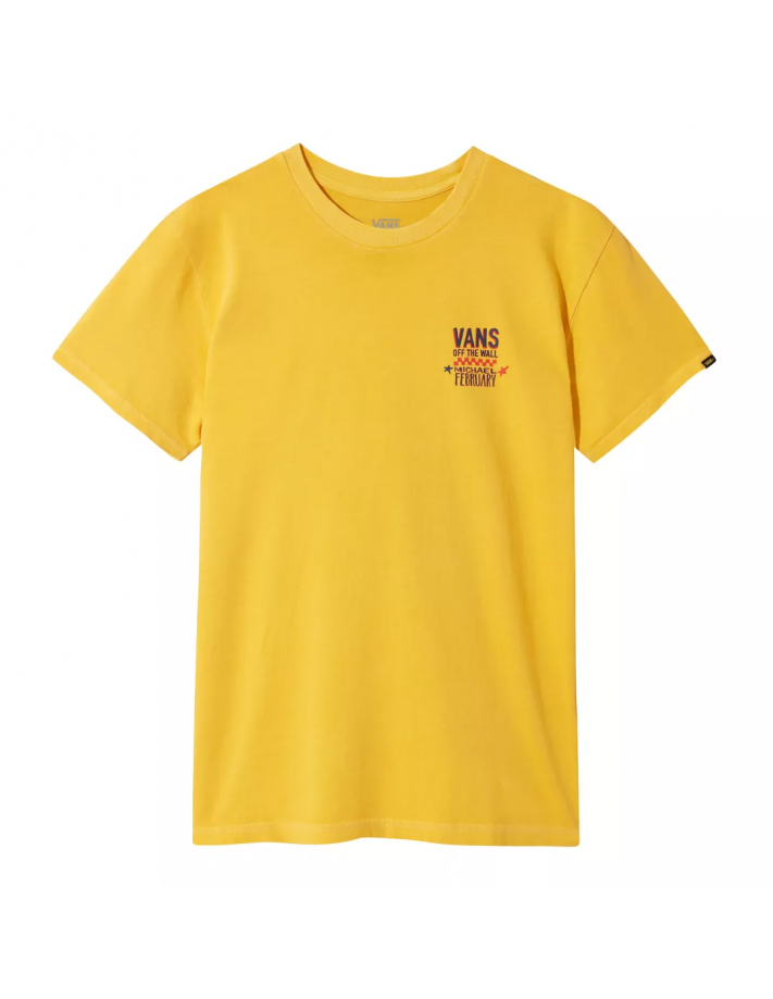 VANS Mikey February T-shirt - Jaune