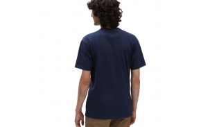 VANS Off The Wall Classic T-shirt - Bleu Marine (back)