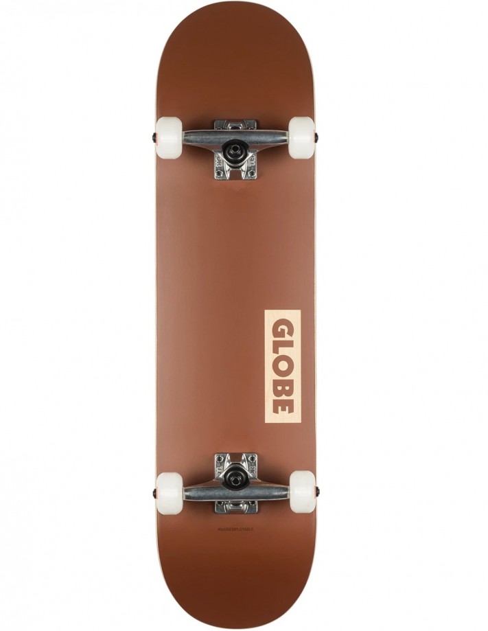 GLOBE Goodstock 8.5" Marron - Skateboard complet