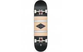 GLOBE G1 Diablo Black Silver 8.0 - Skateboard complet