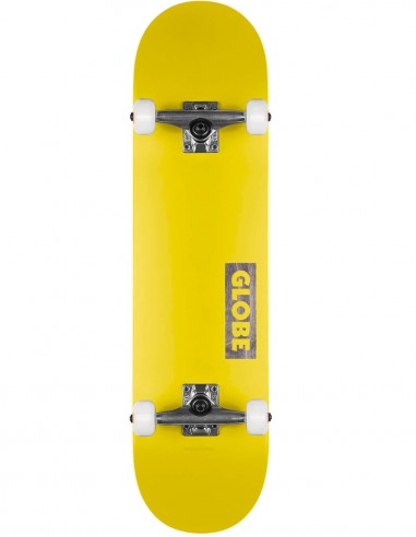 GLOBE Goodstock 7.75" Neon Yellow - Skateboard Complet