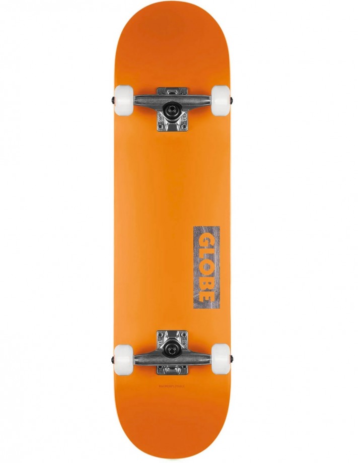 GLOBE Goodstock 8.125" Neon Orange - Skateboard Complet