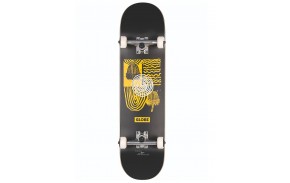 GLOBE G1 Fairweather 8" Black Yellow - Skateboard Complet