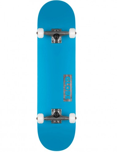 GLOBE Goodstock 8.375" Neon Blue - Skateboard Complet