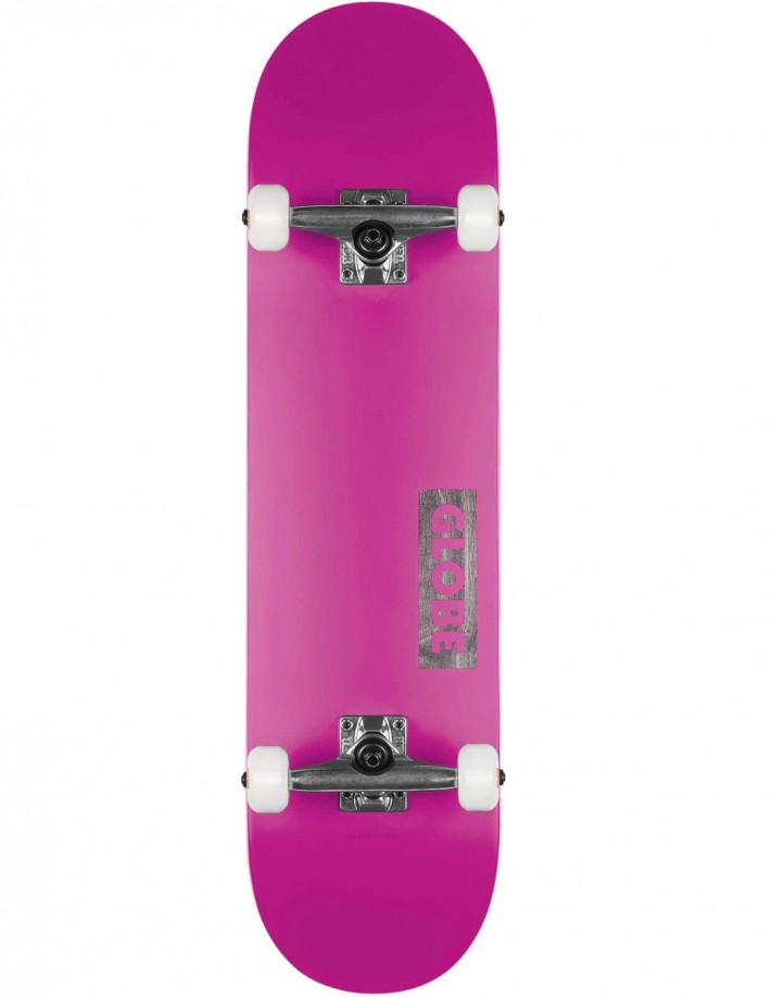 GLOBE Goodstock 8.25" Neon Purple - Skateboard Complet