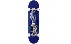 BIRDHOUSE Hawk Stage 1 Full Skull 2 Blue 7.5" - Skateboard complet