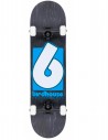 Skateboard BIRDHOUSE B Logo 8" Zwart/Blauw - volledige versie