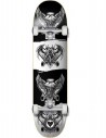 THE HEART SUPPLY Dark Light Pro 8.0" Nero/Bianco - Skateboard completo