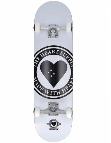 Skate THE HEART SUPPLY Badge Logo 8.25" White