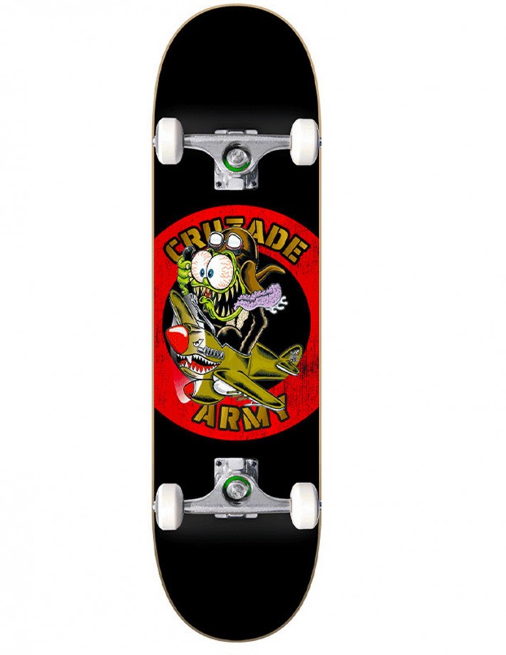 Cruzade CZD Army Aircraft 8.125" - Skateboard Complet