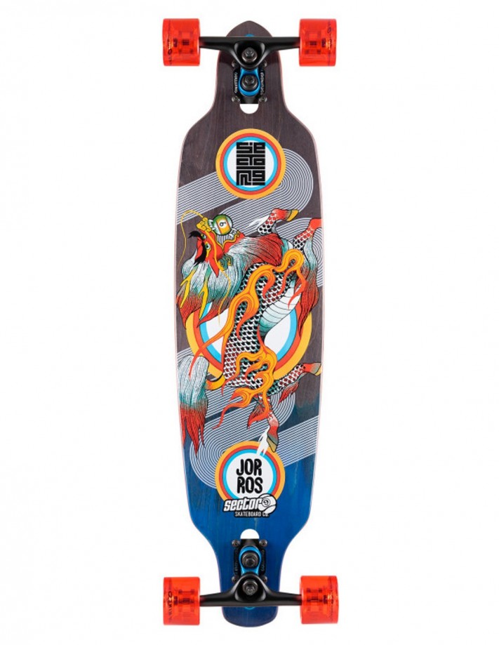 Longboard Sector 9 Fractal 36" Kirin - Longboard complète