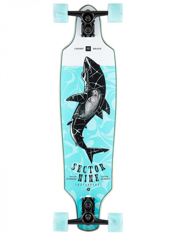 Longboard Sector 9 Roundhouse Great White 34" - Longboard Complète