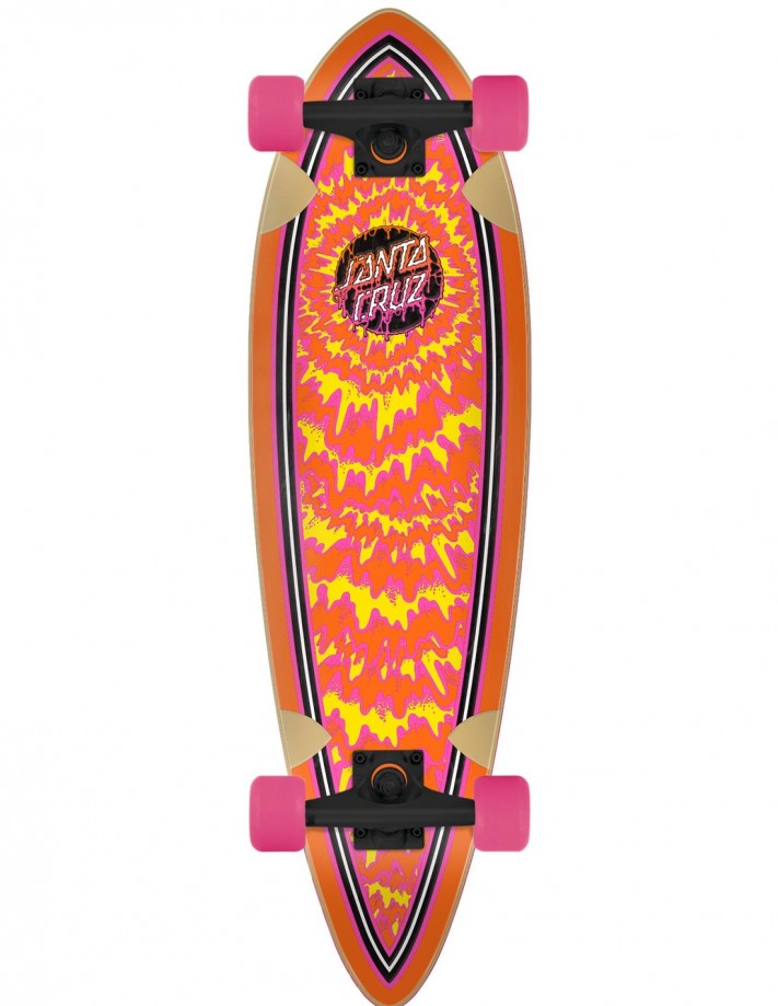 Santa Cruz Toxic Dot 33" Pintail - Longboard complet